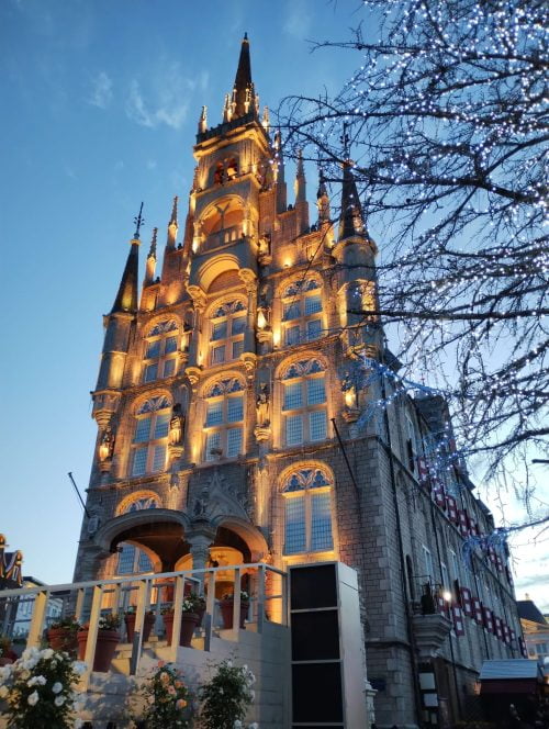 ギヤマンミュージアムのイルミネーション